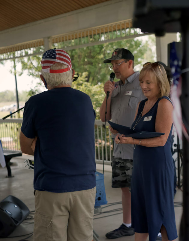 OUR STORY multiple people at a gathering